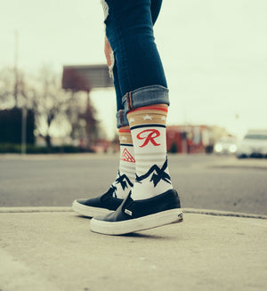Rainier Beer Socks